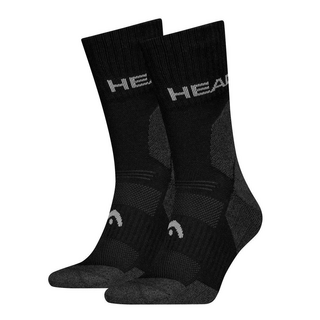 HEAD HIKING ALL CLIMATES CREW 2P Black 39/42