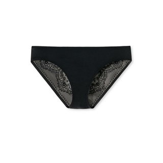 Schiesser Damen Slip Invisible Lace schwarz 36/S