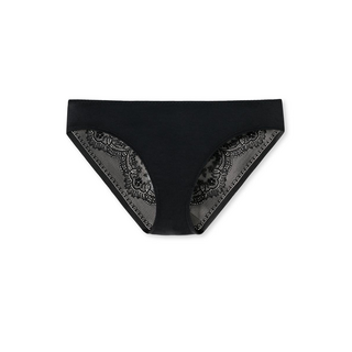 Schiesser Damen Slip Invisible Lace schwarz 40/L