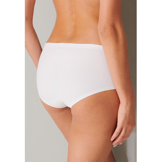 Schiesser Damen Panty Invisible Cotton weiss 44/XXL