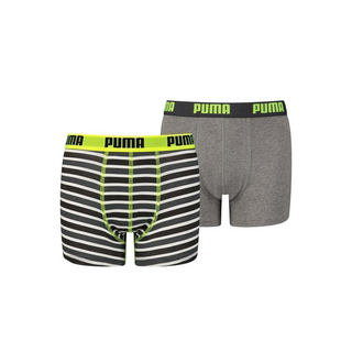 PUMA BASIC BOXER PRINTED STRIPE 2P Children green combo(164) 128