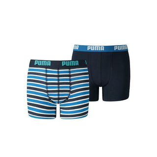 PUMA BASIC BOXER PRINTED STRIPE 2P Children green combo(164) 128