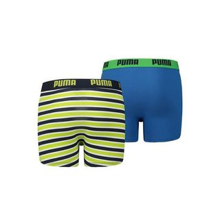 PUMA BASIC BOXER PRINTED STRIPE 2P Children green combo(164) 128