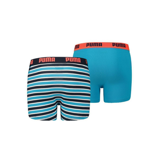 PUMA BASIC BOXER PRINTED STRIPE 2P Children green combo(164) 128