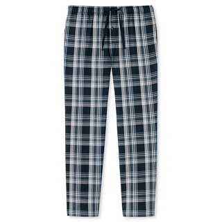 Schiesser Herren Hose lang Mix + Relax  dunkelblau-gem. 48/S